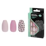 Royal 24 Glue-On Nails - Wildside Coffin (6pcs) (NNAI386) (£1.37/each) Royal.F/19