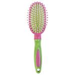 Royal Mini Neon Cushion Hairbrush (12pcs) (OACC229) (£0.75/each) Royal.E/4