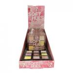 W7 Soft Hues - Rose Quartz Pressed Pigment Palette (8pcs) (HUESRQ) (£1.82/each) (7107) A/195