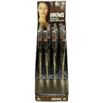 W7 Super Brows HD Eyebrow Pencil - Dark Brown (24pcs) (SUBPDB) (0312) (£0.78/each) D/22