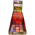 W7 Jungle Colour Pressed Pigment Palette - Toucan (8pcs) (2278) (JUNGLET) (£1.76/each) B 42