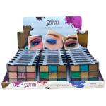 Saffron 9 Colours Eyeshadow - Tray A (24pcs) (856A/8607) (£0.95/each) B-30