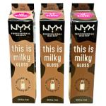 NYX This Is Milky Lip Gloss (3pcs) (Options) (£1.95/each) NYX 53