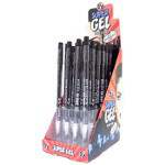 W7 Super Gel Deluxe Eyeliner - Blackest Black (24pcs) (7342) (EPD) (£0.78/each) D/53