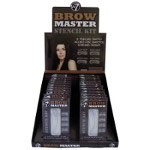 W7 Brow Master Stencil Kit (24pcs) (BROWMST) (0552) (£0.84/each) D/1