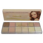 Saffron Cream Foundation Cover and Conceal Palette Contour Kit (3060) C/6