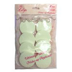 Lilyz Re-useable Make-Up Applicators - White (7629) LILYZ/44