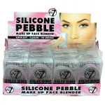 W7 Silicone Pebble Make Up Face Blender (24pcs) (2672) (£0.90/each) D/5