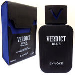 Verdict Blue (Mens 100ml EDT) Eyvoke (8298)