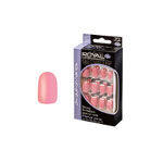 Royal 24 Glue-On Nail Tips - Petal Pink (6pcs) (NNAI104) (£1.19/each) Royal.F/23