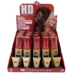 W7 High Definition (HD) Foundation - Medium (15pcs) (HDPFM) (4476) (£1.91/each) B/26