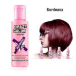 Crazy Color Semi Permanent Hair Color Cream 100ml - Bordeaux (4pcs) (£2.29/each) CC12