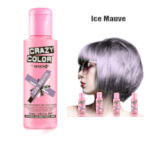 Crazy Color Semi Permanent Hair Color Cream 100ml - Ice Mauve (4pcs) (£2.29/each) CC15