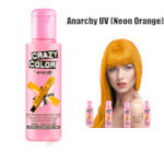 Crazy Color Semi Permanent Hair Color Cream 100ml - Anarchy UV (4pcs) (£2.29/each) CC10