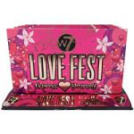 W7 Love Fest Pressed Pigment Palette (6pcs) (7687) (LFP) (£6.58/each) A/57c