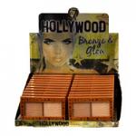 W7 Hollywood Bronze & Glow Compact (20pcs) (HBG) (0736) (£1.85/each) C/82