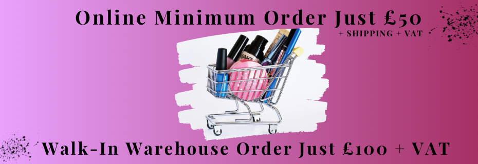 Our Minimum Online Order is Just £50 + Shipping + VAT!!